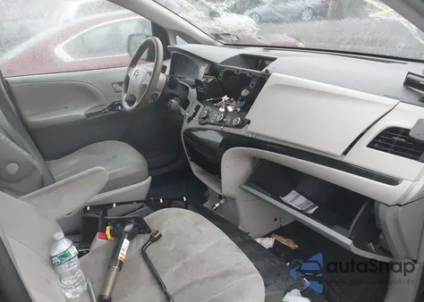 2014 Toyota Sienna L V6 7 Passenger из США, поврежденный, VIN 5TDZK3DC1ES452065